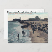 古い葉書 – 素晴らしヤマス，ノーフォーク ポストカード (正面/裏面)