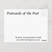 古い葉書 – 素晴らしヤマス，ノーフォーク ポストカード (裏面)