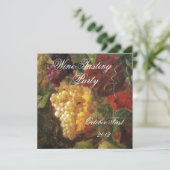 古い葡萄畑のワインパーティー 招待状 (スタンド正面)