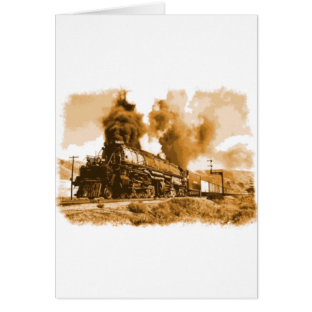 古い蒸気の列車 (正面)