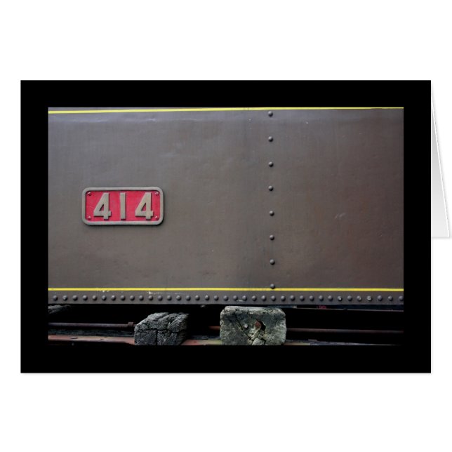 古い蒸気トレインマストロ私はメンテナンスのためにダウン (正面横)