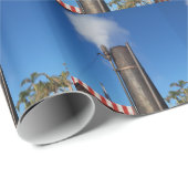 古い蒸気ファッションド笛 ラッピングペーパー (ロールコーナー)