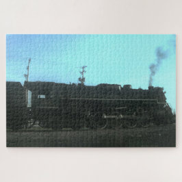 古い蒸気列車 ジグソーパズル