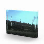 古い蒸気列車 フォトブロック (右)