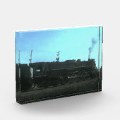 古い蒸気列車 フォトブロック (左)