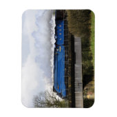 古い蒸気機関車「にがり」冷蔵庫用マグネット マグネット (縦)