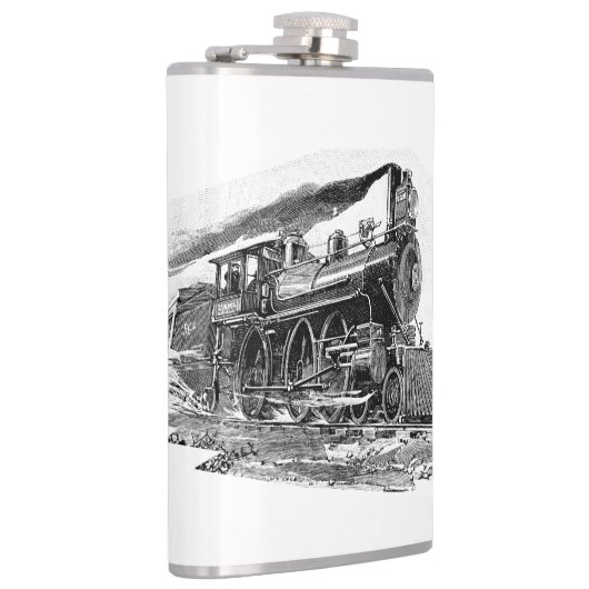 古い蒸気機関車 フラスク (右)