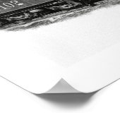 古い蒸気機関車 ポスター (角)