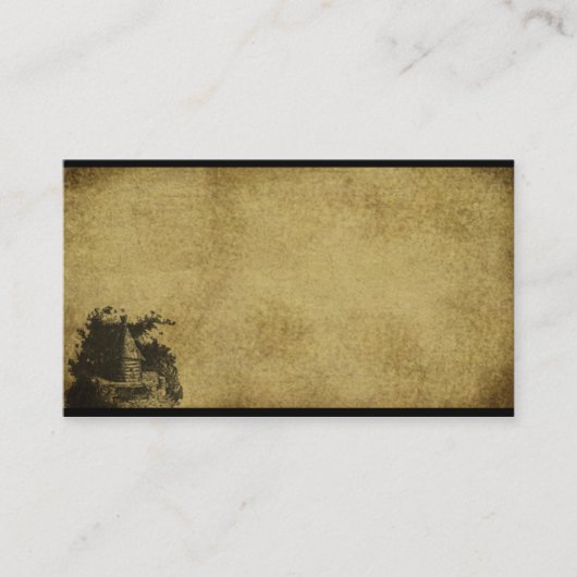 古い蜂のSkep-きちんとした名刺 名刺 (正面)