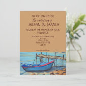 古い行ボートat stiIts招待状 招待状 (スタンド正面)