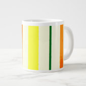 古い行 ジャンボコーヒーマグカップ (正面右)