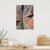 古い街壁 ポスター (キッチン)