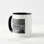 古い製材所Tractor 1935年 マグカップ (正面左)