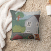 「古い製粉所」 クッション (ブランケット)