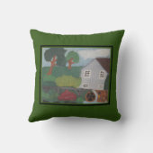 「古い製粉所」 クッション (裏面)