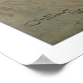 古い西でノッキングなしアートプリントポスター ポスター (角)