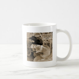 古い西のリスの無法者 コーヒーマグカップ