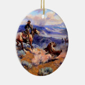 古い西 セラミックオーナメント (右)