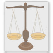 古い計量スケールまたは梁バランス シール (正面)