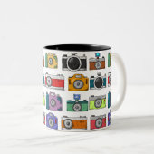 古い話 ツートーンマグカップ (正面右)