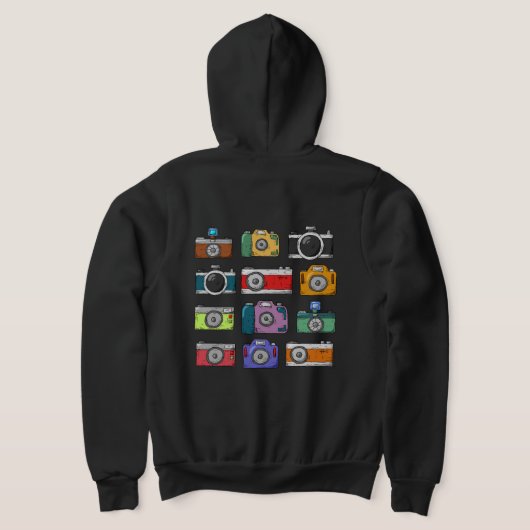 古い話 パーカ (レイダウン裏面)