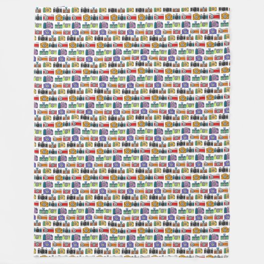 古い話 フリースブランケット (正面)