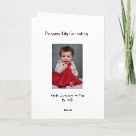 古い誕生日いかに カード (裏面)