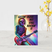 古い誕生日カードを取得する カード (黄色い花)