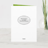 古い誕生日 カード (裏面)