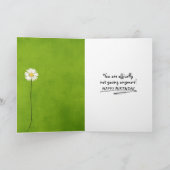 古い誕生日 カード (内部)