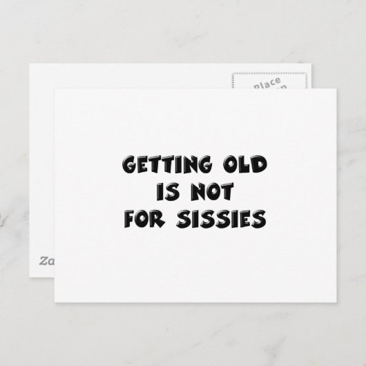 古い誕生日 ポストカード (正面/裏面)