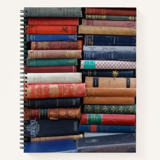 古い読本が好きな本 ノートブック (正面)