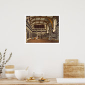 古い警備室、丸い塔、ウィンザーCa ポスター (キッチン)