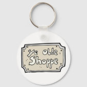 古い買い物看板 キーホルダー (裏面)