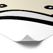 古い買い物看板 ポスター (角)