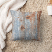 古い質感の物語を語る錆びた記憶。 クッション (ブランケット)