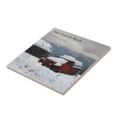 古い赤いトラック タイル (側面)