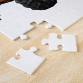 古い赤トラクターを復元 ジグソーパズル (側面)