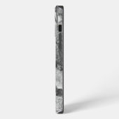 古い赤ファッションドい蒸気列車のiPhoneケース iPhoneケース (左側面)