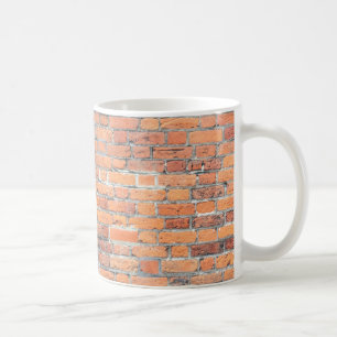 古い赤レンガの壁の質 コーヒーマグカップ