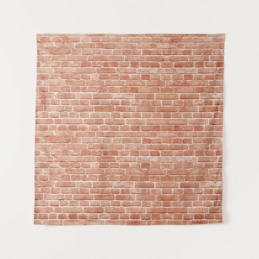 古い赤レンガの壁テクスチャ。 タペストリー (正面)