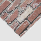 古い赤レンガ壁ティッシュペーパー 薄葉紙 (詳細)