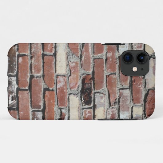 古い赤レンガ壁 Case-Mate iPhoneケース (裏面(横))