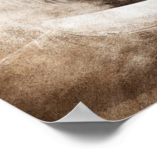 古い車のヴィンテージのポスター ポスター (角)