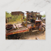 古い車の名刺 名刺 (裏面)