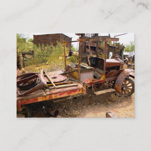 古い車の名刺 名刺 (正面)