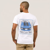 「古い車の規則」シボレー・カマロRS Tシャツ (裏面フル)