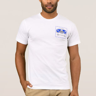 「古い車の規則」ACコブラ427のTシャツ Tシャツ