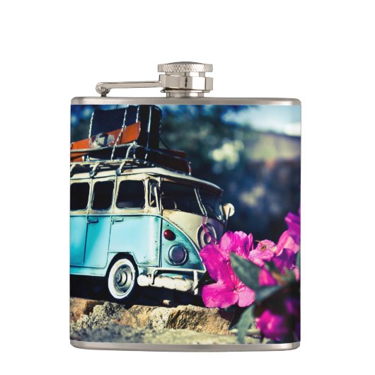 古い車2 フラスク (正面)