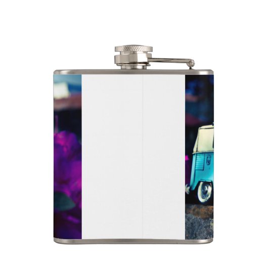 古い車2 フラスク (裏面)